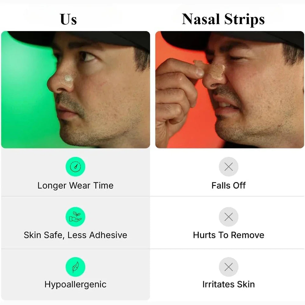 Breath Easy Magnetic Nose Strips